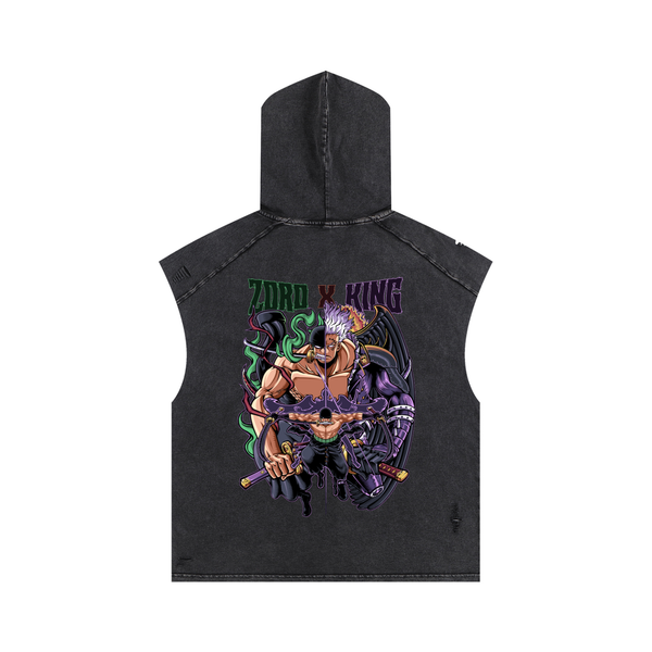 Zoro V Kng Hooded Tank Top