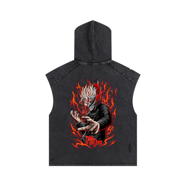 Turbo Ken Hooded Tank Top