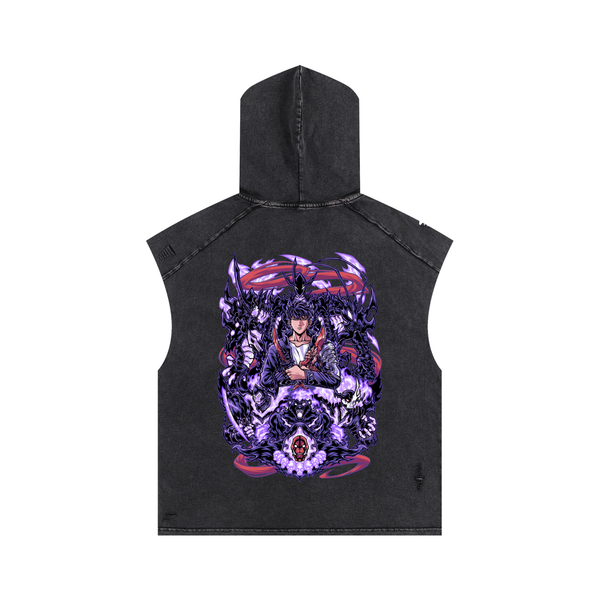 Monarch Hooded Tank Top