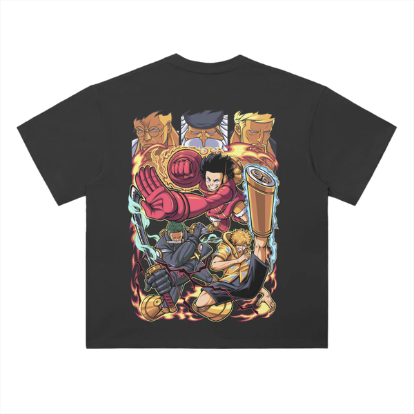 Monster Trio Vs Elders Premium Tee
